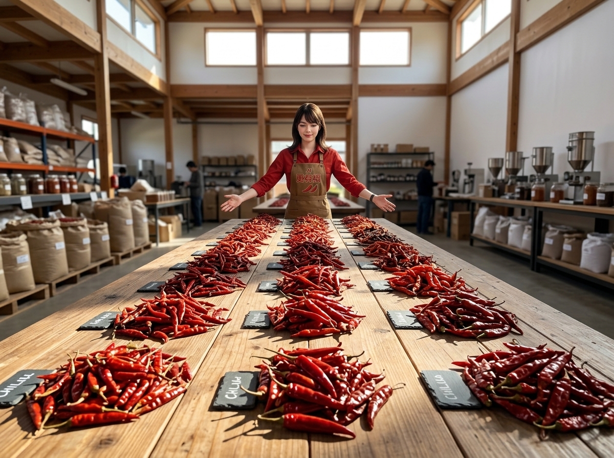 乾辣椒批發：朝天椒、二荊條、燈籠椒的餐廳實戰用法